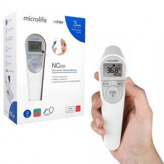 Bezkontakta termometrs ar auto-mērīšanas tehnoloģiju un distances kontroli Microlife NC 200