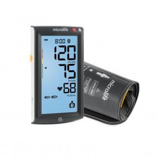 Automātiskais asinsspiediena mērītājs uz augšdelma ar skārienekrānu un viedtālruņa lietotni Microlife BP A7 Touch BT