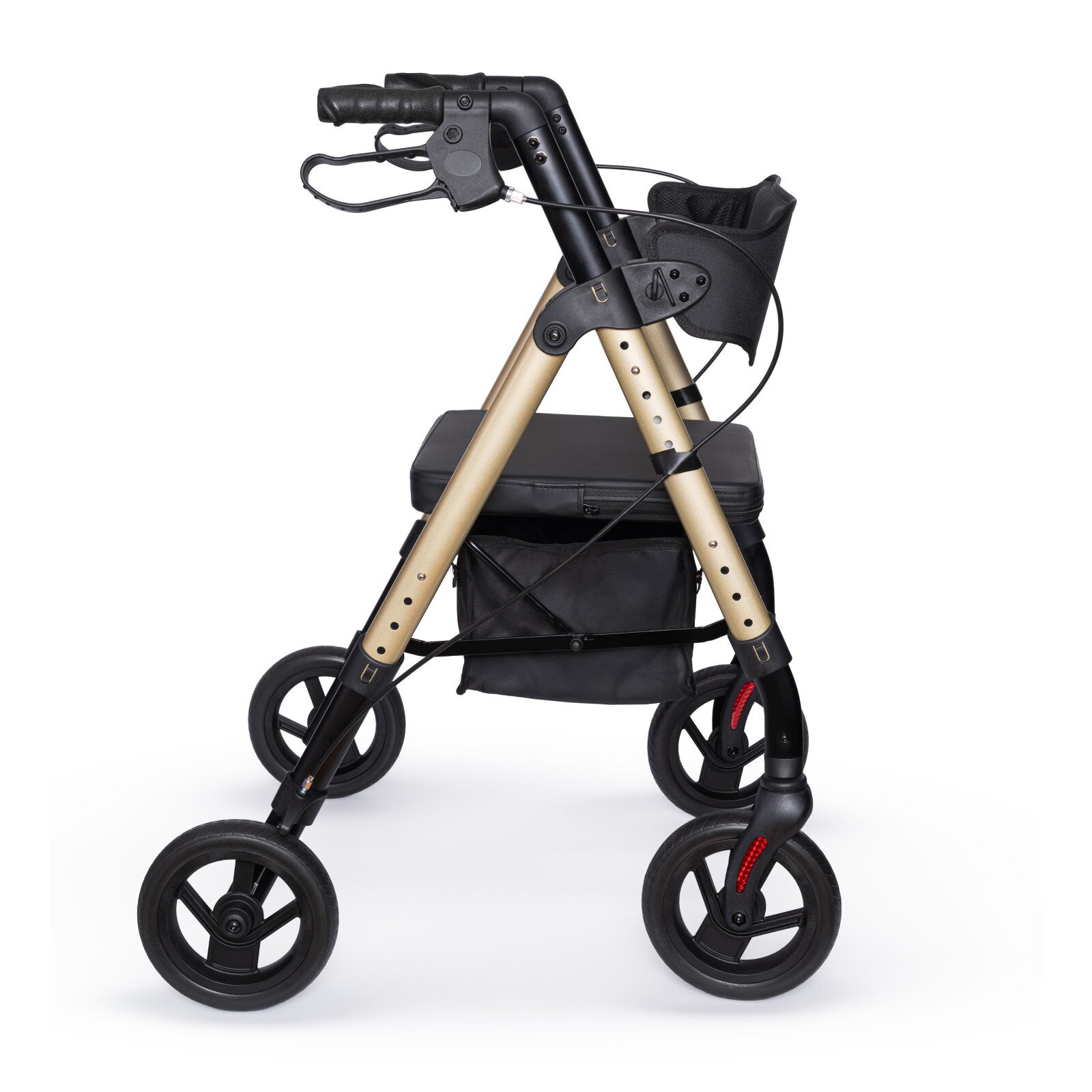 Alumīnija rollators ar četriem riteņiem Reha Fund RF-617 Marsylia - Image 12