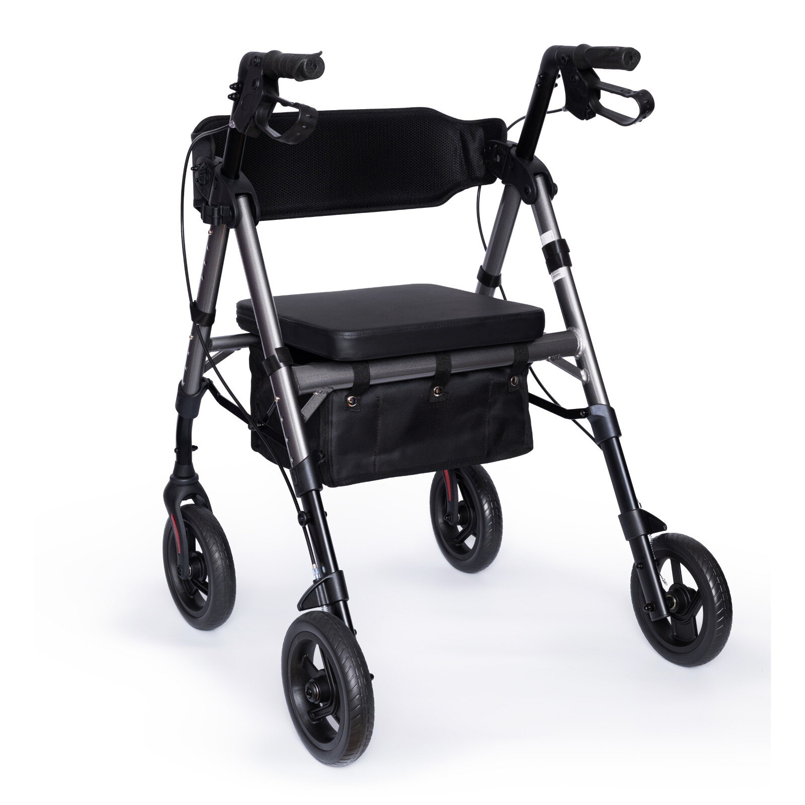 Alumīnija rollators ar četriem riteņiem Reha Fund RF-617 Marsylia - Image 4