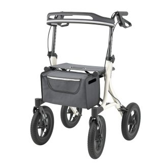 Alumīnija rollators ar četriem lieliem riteņiem Kid-Man Mego 2G